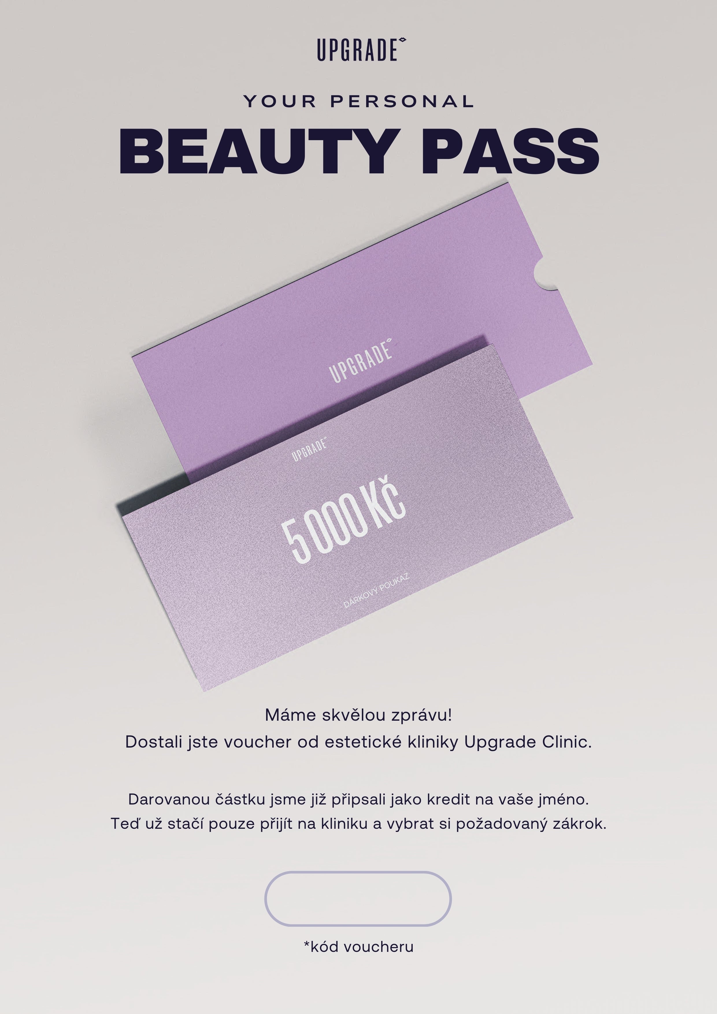 Beauty pass - 5 000 Kč